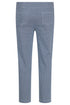 Robell Bella 09 Cropped Check Print Trousers in Navy & White 68cm – 51560-55109-69
