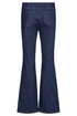 Robell Joella 82cm Slim Fit Flared Denim Trousers 51605-5459 in 69 Navy
