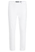 Robell Bella 09 Diamante Detail 68cm - 7/8 Trousers in White 51560-5499-10