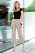 Robell Efi 09 Geometric Pattern 65cm Cropped Trousers - 51539-55114-0
