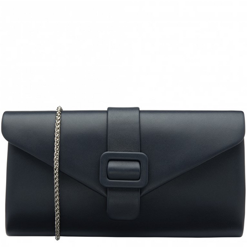 Lotus Aletta Navy Leather Clutch Bag – Envelope Occasion Handbag – ULG085