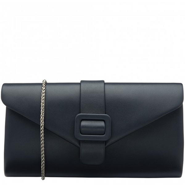 Lotus Aletta Navy Leather Clutch Bag – Envelope Occasion Handbag – ULG085