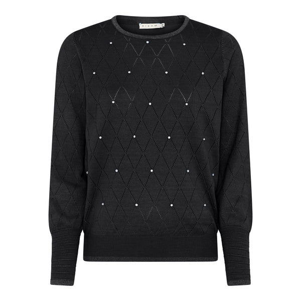 Micha Fancy Viscose Knit Round Neck Pullover 179-143