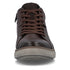 Rieker Men's Ankle Boots 17905-25 Dark Brown - Laced Leather Boots