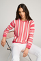 Micha EcoVero Spring Stripe Knit Jumper - 180 174