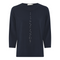 Micha Womens Modal Cotton Blend Long Sleeve T-Shirt 182 142 10 - Navy