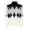 Micha Womens Nordic Knit Poloneck Jumper 183143 83499