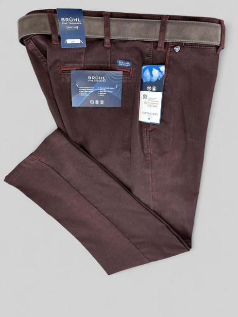 Bruhl Venice B Turn Cotton Trousers 185180 – Stretch Comfort