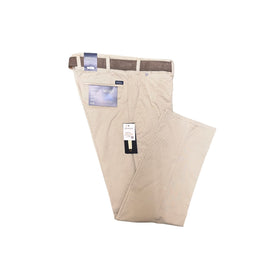 Brühl Beige Venice B Turn 185770-120 Highly Elastic Cotton Chinos with Belt