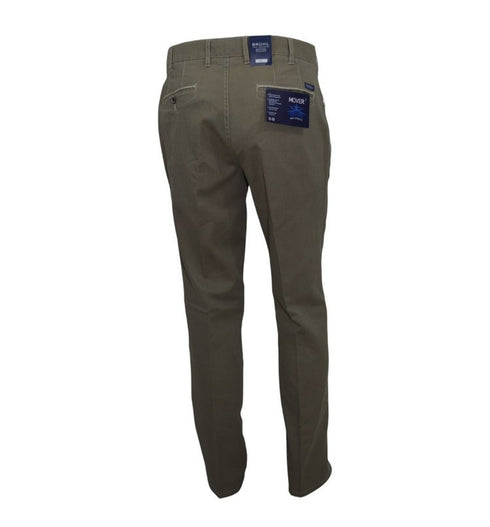 Brühl Men's Venice B Turn DO Regular Fit Trousers Dark Beige 186270 230