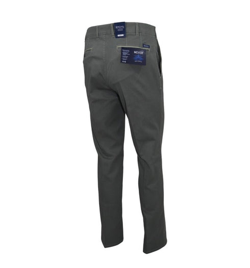 Brühl Men's Venice B Turn DO Regular Fit Trousers Olive 186270 440
