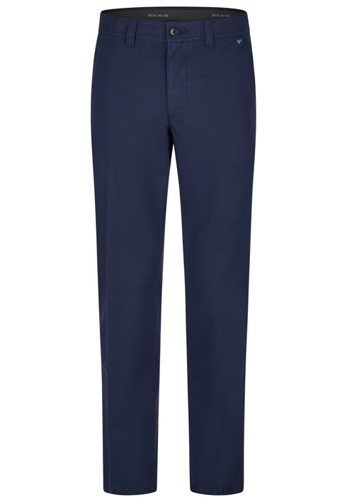 Bruhl Parma B Straight Leg Stretch Cotton Chinos 186480-092 690 Marine
