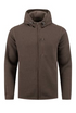 Weird Fish Lockie Full Zip Bonded Thermal Fleece Hoodie 19031 COFF - Coffee