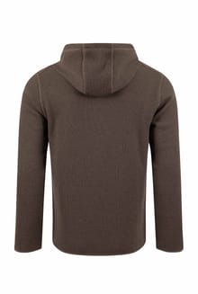 Weird Fish Lockie Full Zip Bonded Thermal Fleece Hoodie 19031 COFF - Coffee