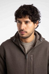 Weird Fish Lockie Full Zip Bonded Thermal Fleece Hoodie 19031 COFF - Coffee