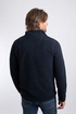 Weird Fish Errill Warm-Locking Eco 1/4 Zip Textured Fleece 19085 MN - Midnight
