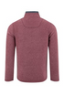 Weird Fish Newark Warm-Locking 1/4 Zip Grid Fleece 19102 RG - Red Grape