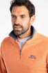 Weird Fish Newark 1/4 Zip Grid Fleece – Men’s Warm Recycled Polyester Pullover 19102