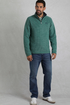 Weird Fish Newark 1/4 Zip Grid Fleece – Men’s Warm Recycled Polyester Pullover 19102