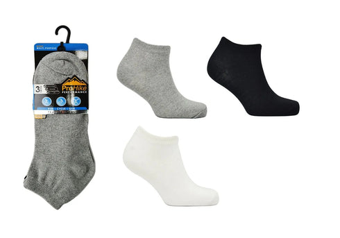 ProHike Lightweight Performance Trainer Socks Assorted 3 Pack 1928