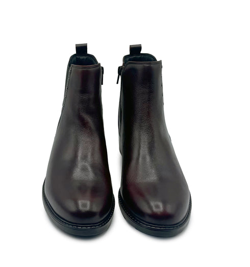 Dubarry Ladies Crest Ankle Boot 1983 – Burgundy