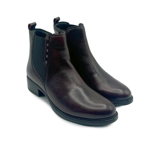 Dubarry Ladies Crest Ankle Boot 1983 – Burgundy