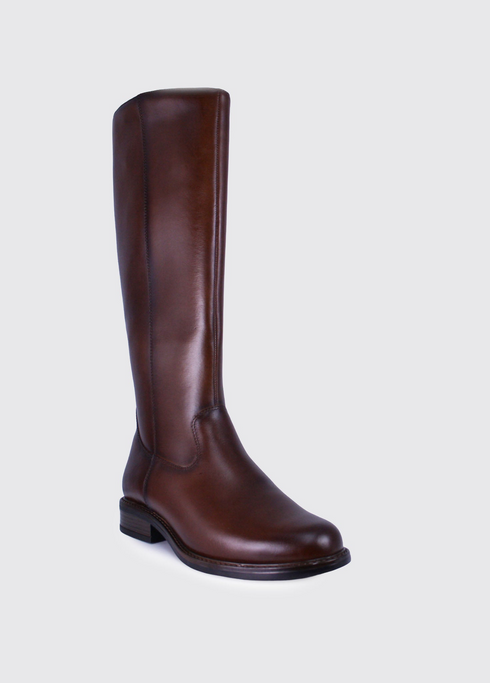Dubarry Cadence Suede Leather Long Boot 2001-95 - Chestnut