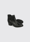Dubarry Cynthia Leather and Suede Block Heel Ankle Boot 2002 01 - Black