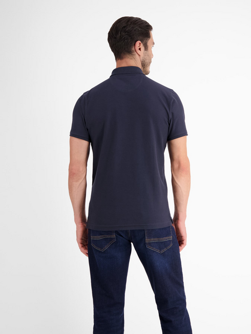 Lerros Cool & Dry Fine Pique Polo Shirt 2415010 Classic Navy 485