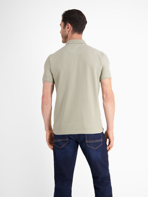 Lerros Cool & Dry Fine Pique Polo Shirt 2415010 Soft Stone 707