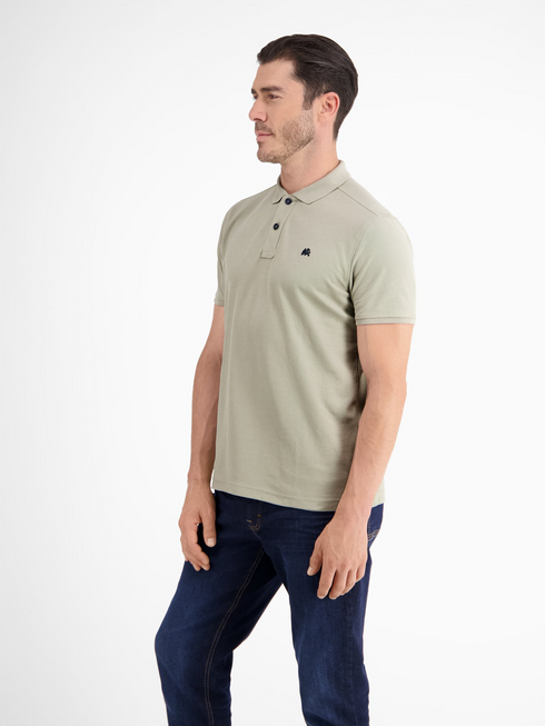 Lerros Cool & Dry Fine Pique Polo Shirt 2415010 Soft Stone 707