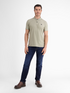 Lerros Cool & Dry Fine Pique Polo Shirt 2415010 Soft Stone 707