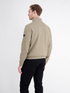 Lerros Mens 1/4 Zip Troyer Sweatshirt 2004402 - Gravel Beige