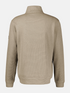 Lerros Mens 1/4 Zip Troyer Sweatshirt 2004402 - Gravel Beige