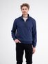 Lerros Mens 1/4 Zip Troyer Sweatshirt 2004402 - Storm Blue