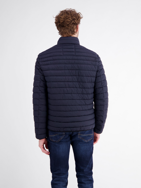 Lerros Lightweight Water-Repellent Puffa Jacket 2007030 491 - Blue Night