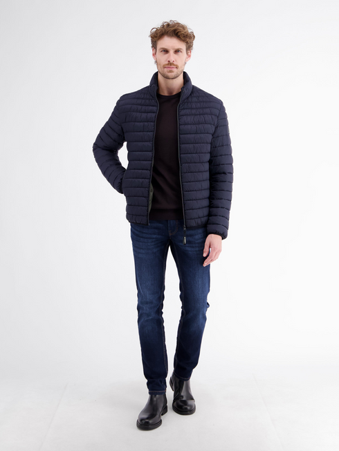 Lerros Lightweight Water-Repellent Puffa Jacket 2007030 491 - Blue Night