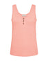 Free/Quent Solid rib vest top with buttons FQBASAC-TOP 201860