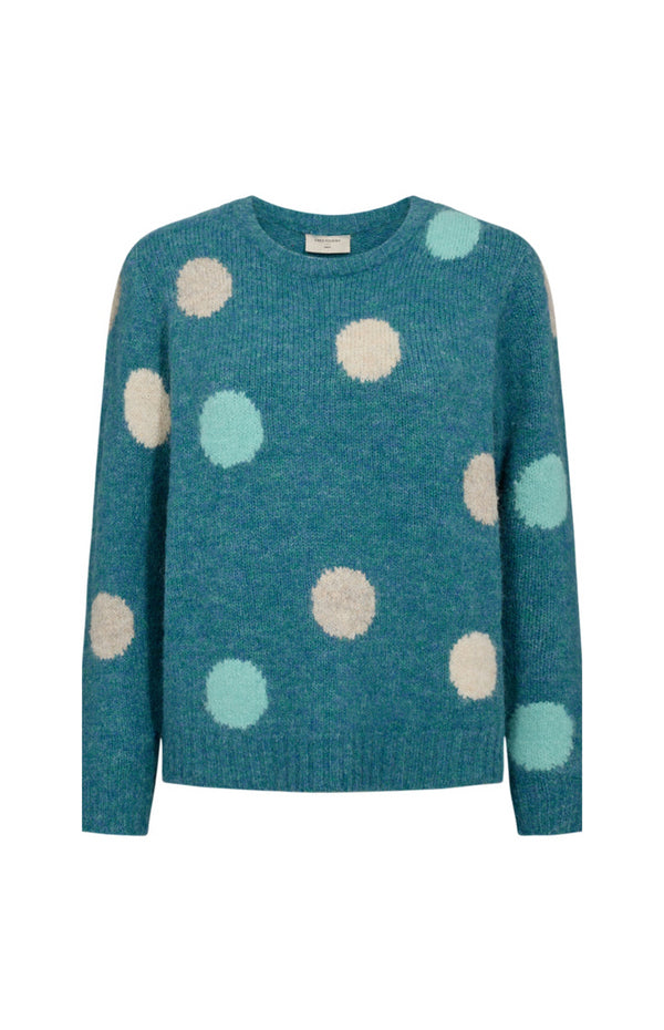 Freequent Fqlouisa Brittany Blue Moonbeam Sweater 202238