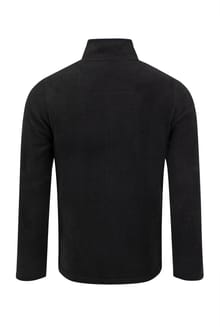 Weird Fish Merrill Full Zip Textured Thermal Fleece 202492 BLK - Black