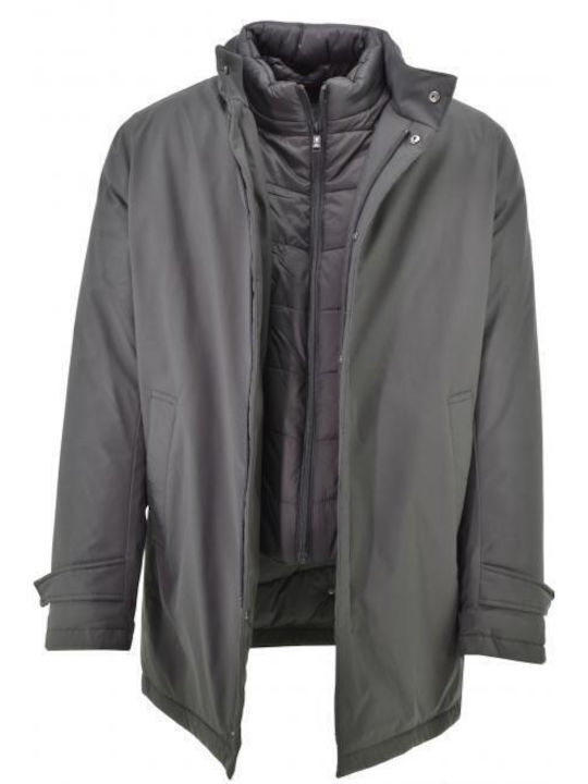 Sea Barrier Absolut Grey Winter Casual Jacket with Detachable Padded Inner Baffle