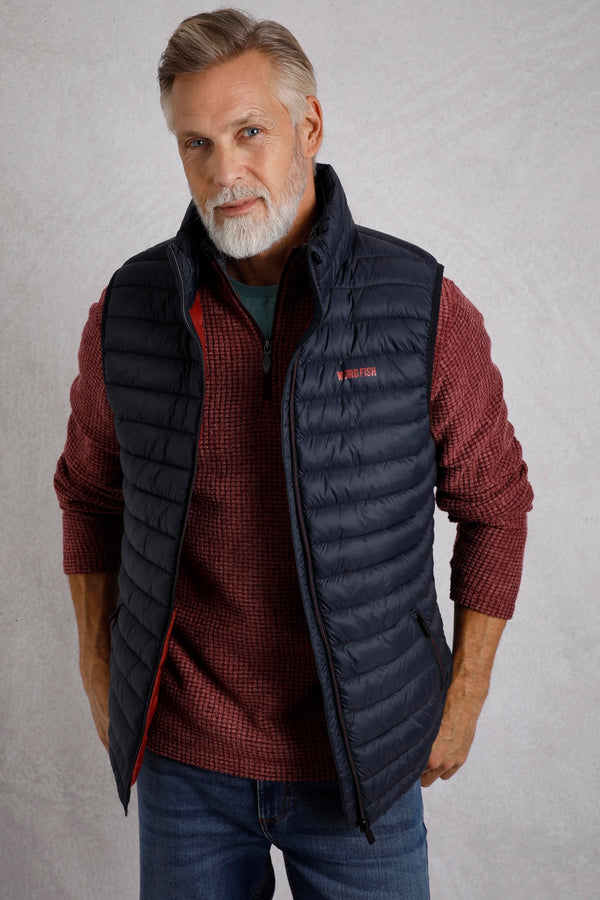 Weird Fish Langtree Lightweight Showerproof Padded Gilet