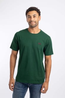 Weird Fish Fished Organic Cotton T-Shirt 202703 PINE - Pine