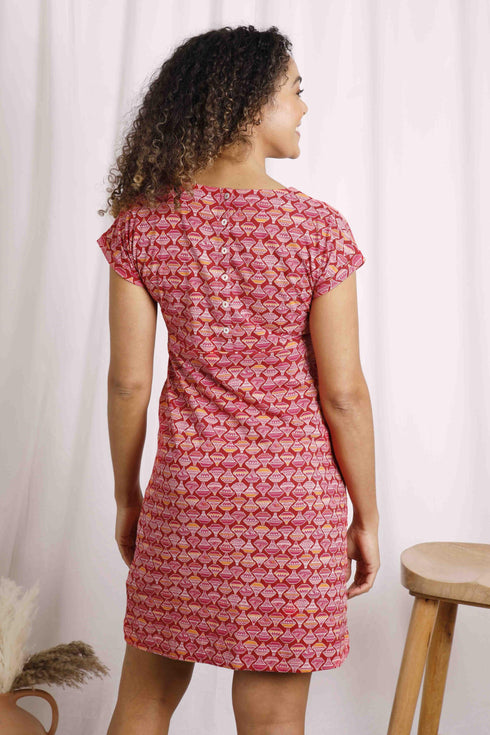 WeirdFish Tallahasse Organic Jersey Dress
