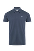 Weird Fish Miles Pique Faded Blue Polo Shirt Organic Cotton 202773