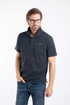 Weird Fish Miles Pique Faded Blue Polo Shirt Organic Cotton 202773