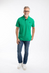 Weird Fish Miles Pique Polo Shirt Evergreen Organic Cotton 202773