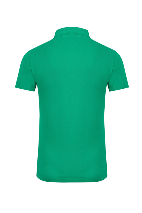 Weird Fish Miles Pique Polo Shirt Evergreen Organic Cotton 202773