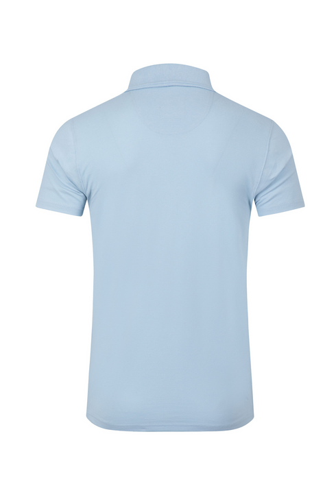 Weird Fish Men's Miles Piqué Polo Shirt Skyway 202773