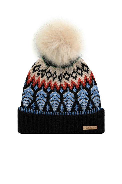 WeirdFish Keara Fair Isle Bobble Hat